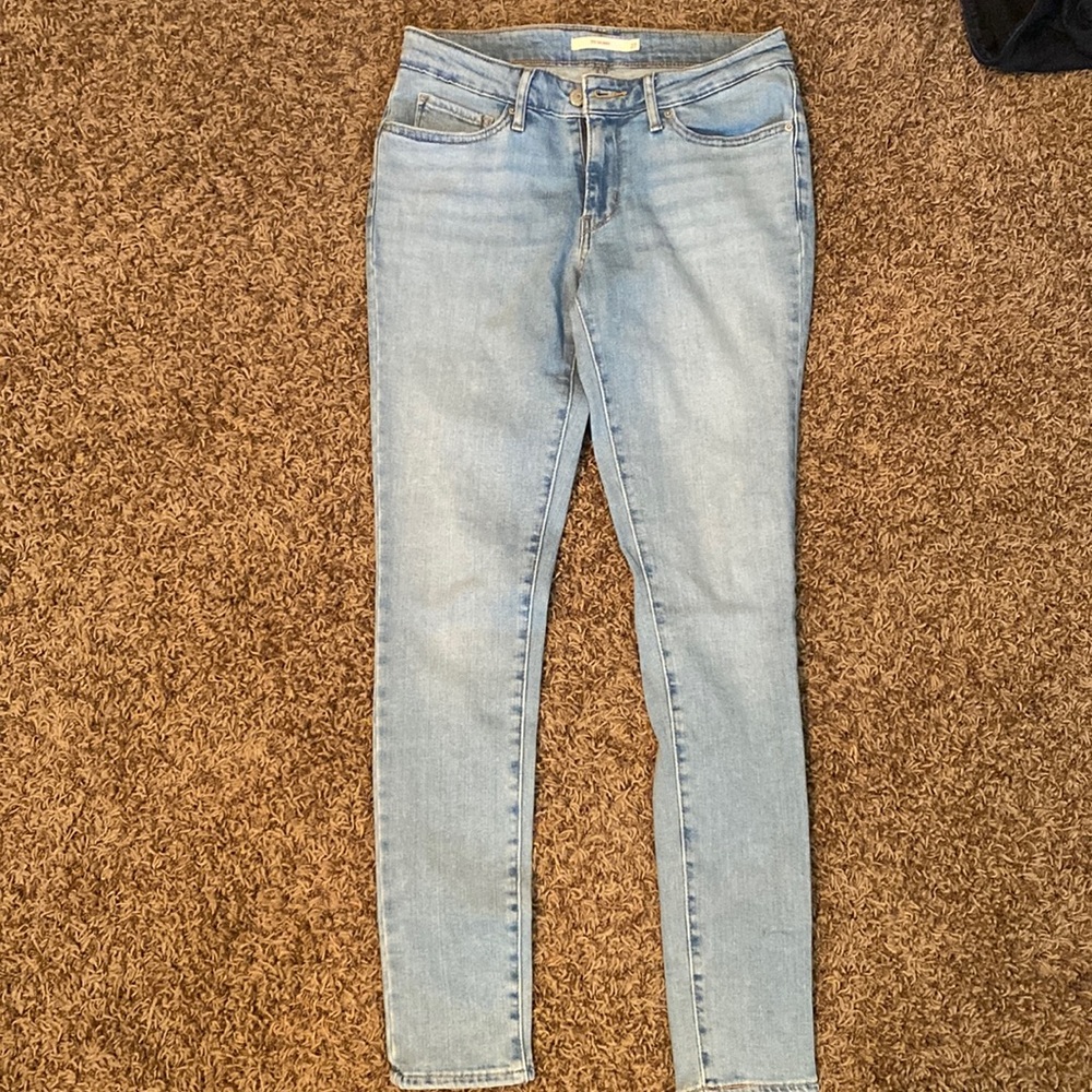 Levi’s skinny jeans light wash